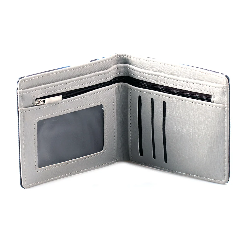 Danganronpa: Trigger Happy кошелек Havoc для карт джинсовый мешок из парусины Notecase Oxford