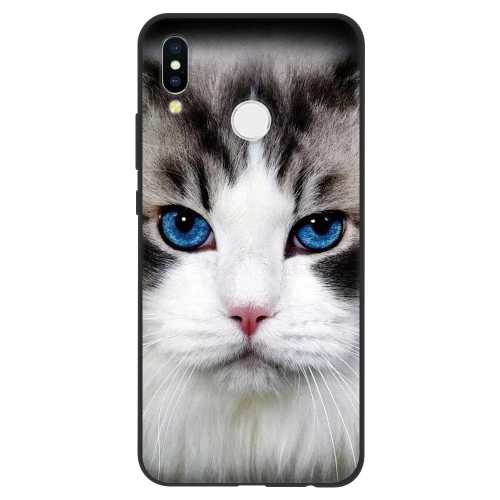 Мультфильм чехол с котом TPU чехол s для huawei P30 P20 P10 P9 P8 Коврики 20 10 Pro Lite Coque для huawei Honor 7A Pro 8X 6A 9 Lite 10 Чехол
