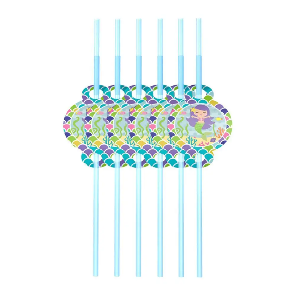 Русалка Вымпел бумажный лоток Подарочный мешок бумажная крышка скатерть