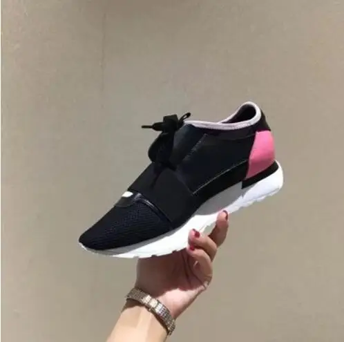 as showed color Модная мужская повседневная обувь на шнуровке; Tenis feminino; сезон весна-лето; мужские кроссовки; дышащая прогулочная обувь на плоской подошве; Коллекция года; реальное изображение - Цвет: as showed color