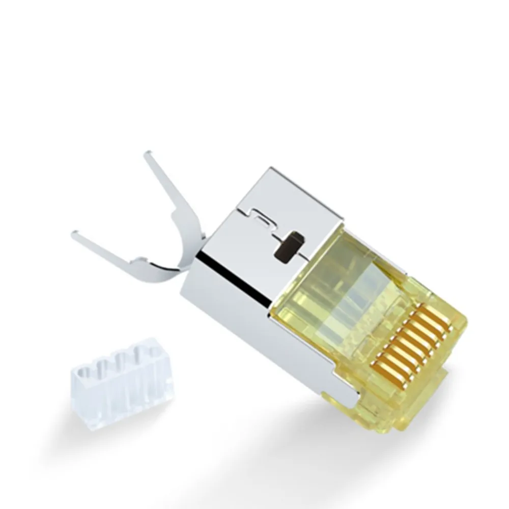 Сетевой кабель RJ45 с кристальной головкой соединитель позолоченным покрытием для