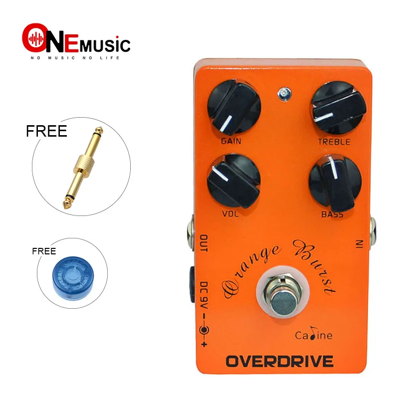 Caline CP-18 оранжевый ускорение до AMP Педаль эффектов для электрогитары с бесплатным