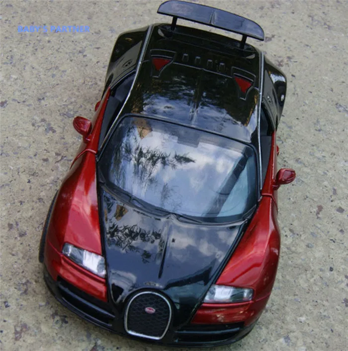 Модель автомобиля Bugatti Veyron coches jugetes литый под давлением эскалация игрушечная