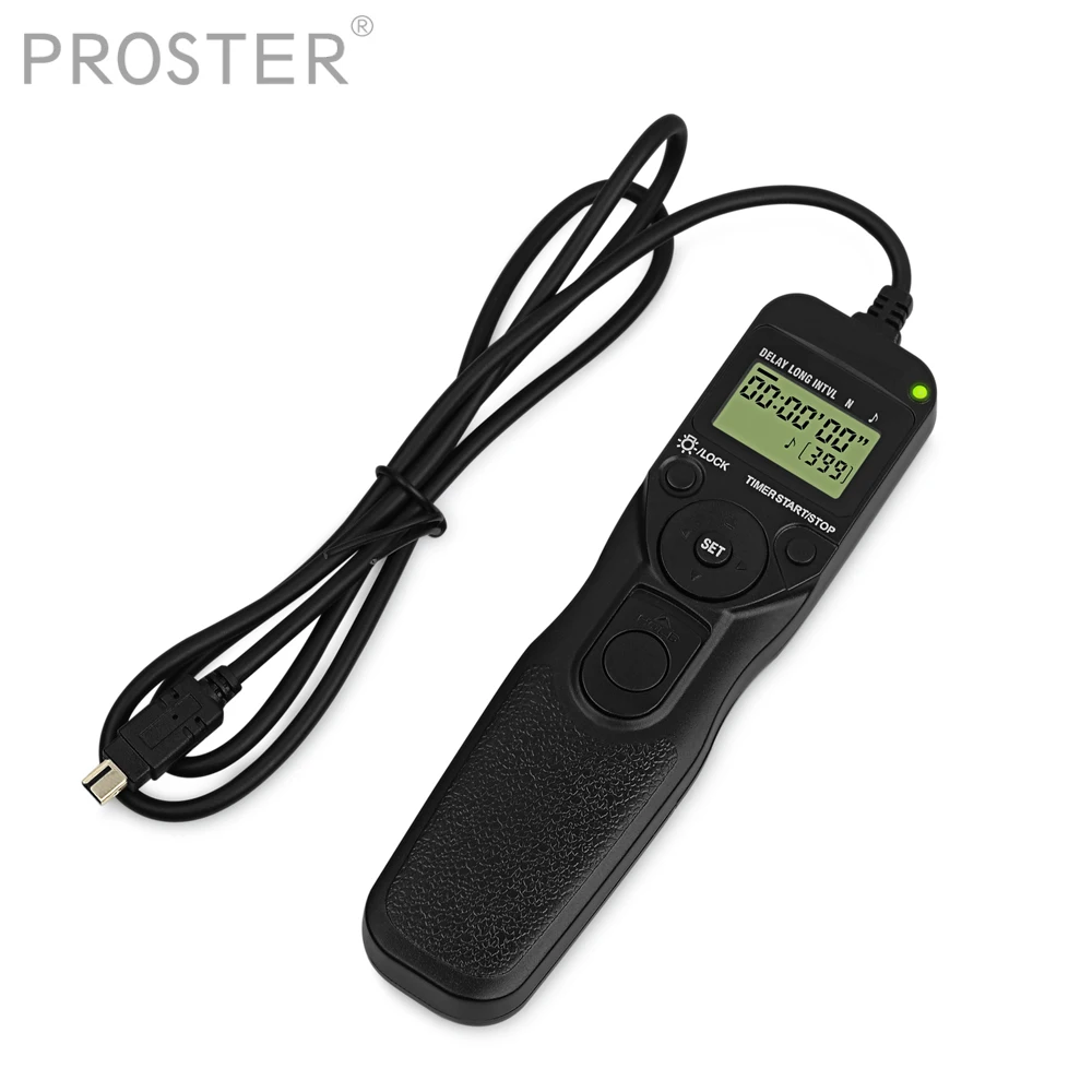 Proster для ЖК-дисплея Интервалометр Таймер дистанционный Кабель дистанционного