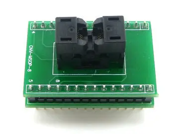 WL MSOP8 U1 Адаптер для программиста Wellon адаптер MSOP8/MSOP 8 IC тестовая розетка/IC розетка|ic