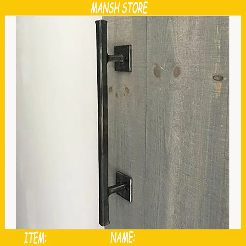 1 шт. 32 см черная дверная ручка в стиле ретро/американского/промышленного стиля