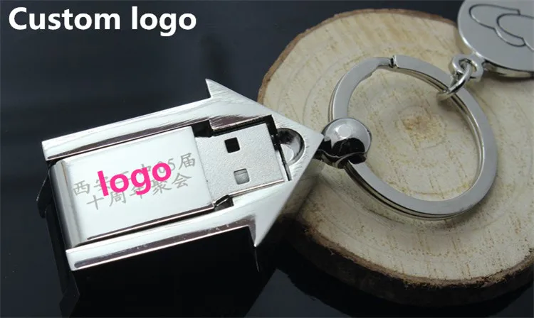 USB 3. 0 флеш накопитель в виде металлического домика 8 ГБ 16 32 64 ГБ|usb flash drive 8gb|64gb usbcustom