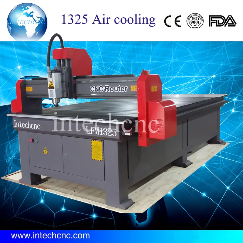 Фрезерный станок с ЧПУ и шпинделем воздушного охлаждения 1325 резьба мрамор гранит