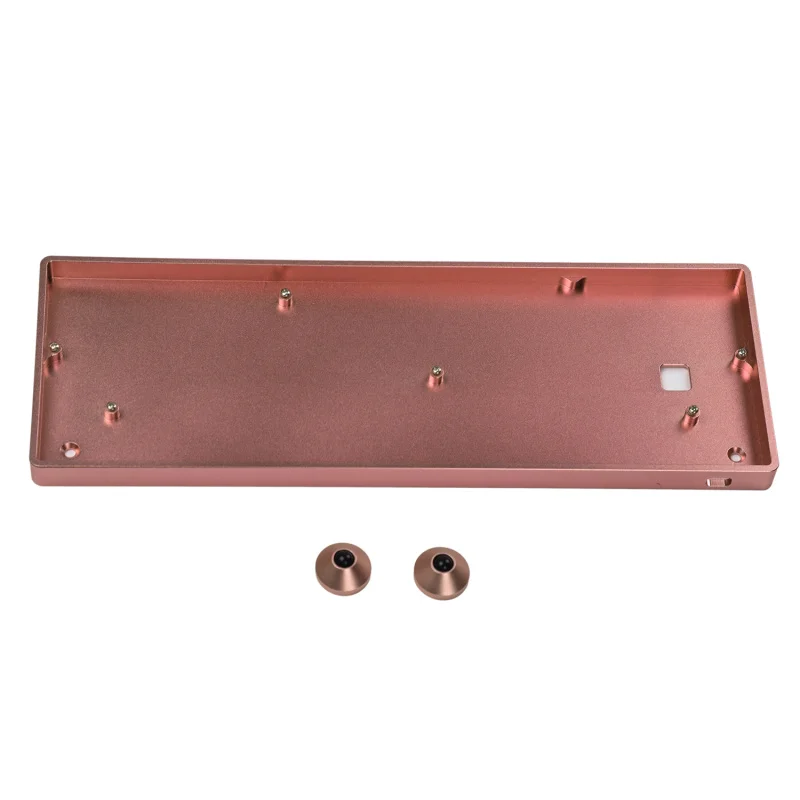 Индивидуальные 60 64 Minila DIY Kit алюминиевый чехол с ЧПУ пластина типа C PCB для 60% 64 ANSI ISO механическая клавиатура