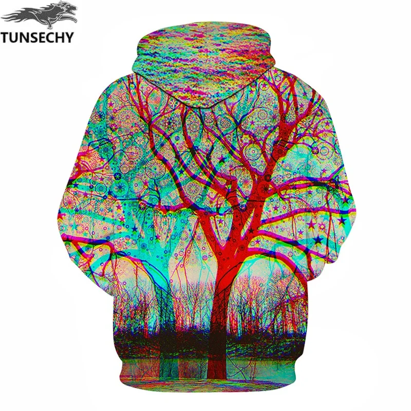 Бренд TUNSECHY для мужчин/женщин Толстовки с капюшоном 3D толстовка печати костюмы
