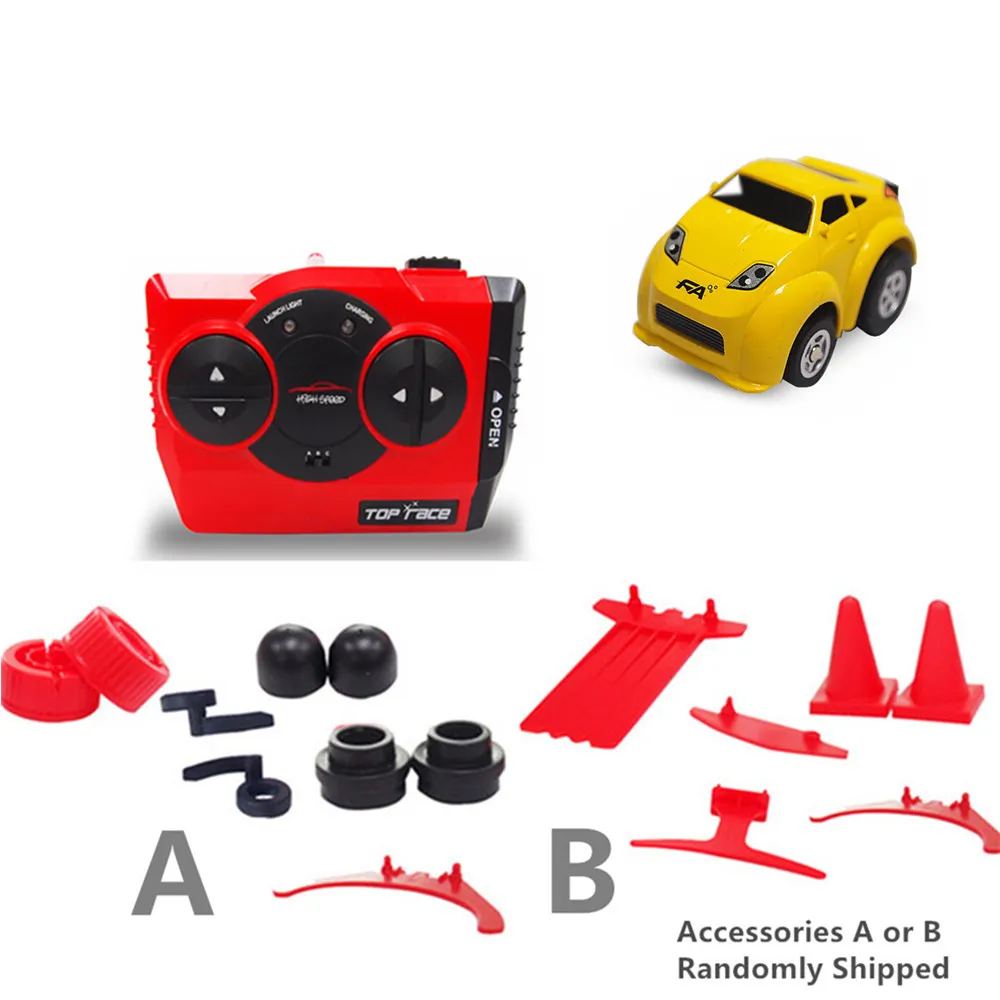 Meibeile Kids Juguetes маленький Радиоуправляемый трюковый автомобиль Carros мини-мультяшный автомобиль с дистанционным управлением для мальчиков с колесами или дорожными препятствиями - Цвет: NO.10