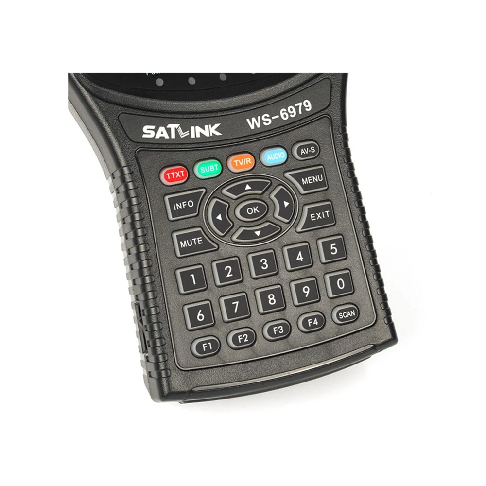 SATLINK WS-6979 DVB-S2& DVB-T2 комбо спутниковый искатель анализатор спектра satfinder метр 4,3 дюймов lcd WS6979