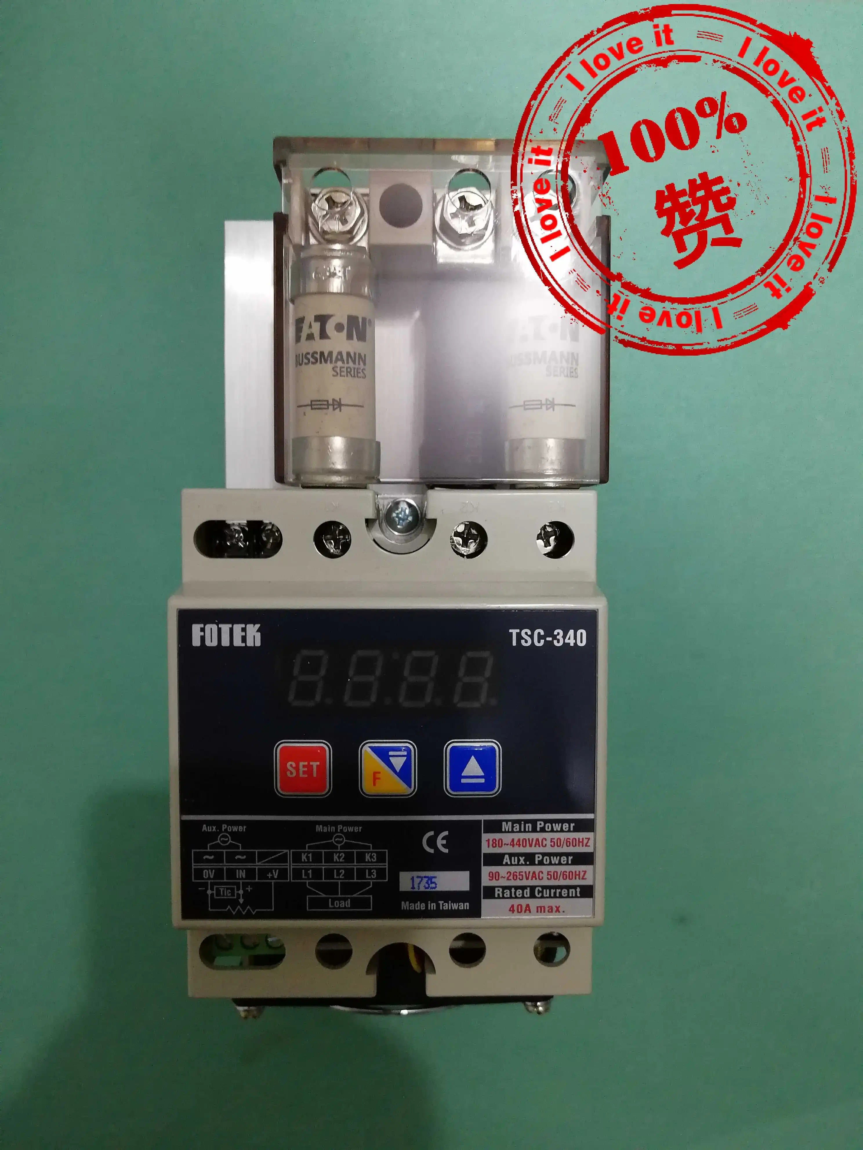 

100 % original belt fan TSC-340 three-phase solid state relay power regulator