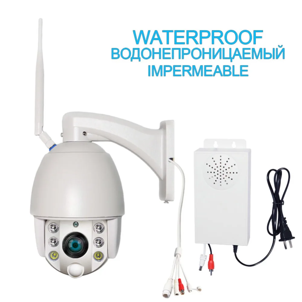 HD 1080P 2MP PTZ IP Camera Outdoor Zoom Waterproof Mini Speed Dome Wifi Wireless 5X Optical Night CCTV Security Cam | Безопасность и