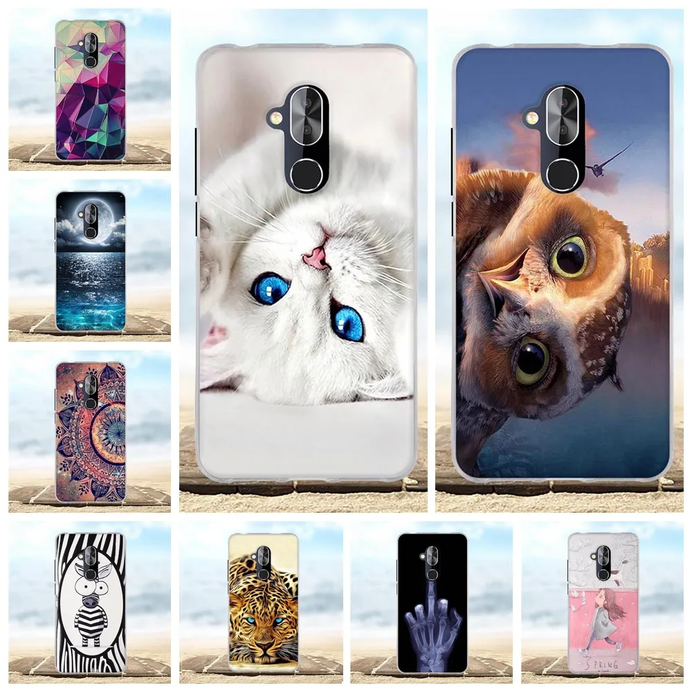Чехол для Alcatel 7 мягкий силиконовый чехол 6062W 6763 T с мультяшным рисунком Alcatel7