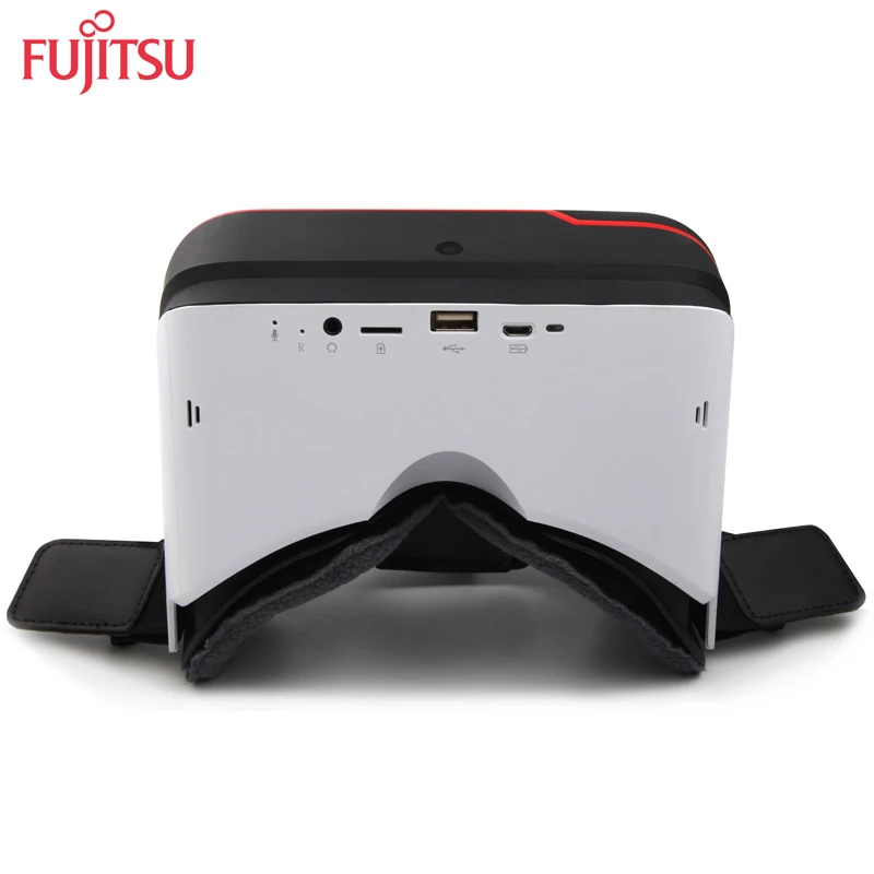 Fujitsu Все в Одном VR Гарнитура Android 4.4 Quad Core 1.5 ГГц ПРОЦЕССОР Виртуальная Реальность 3D