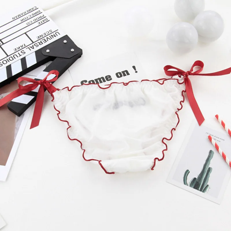 ZAVACE новые двухмерные галстук Письмо печати милые сексуальные трусики удобные и