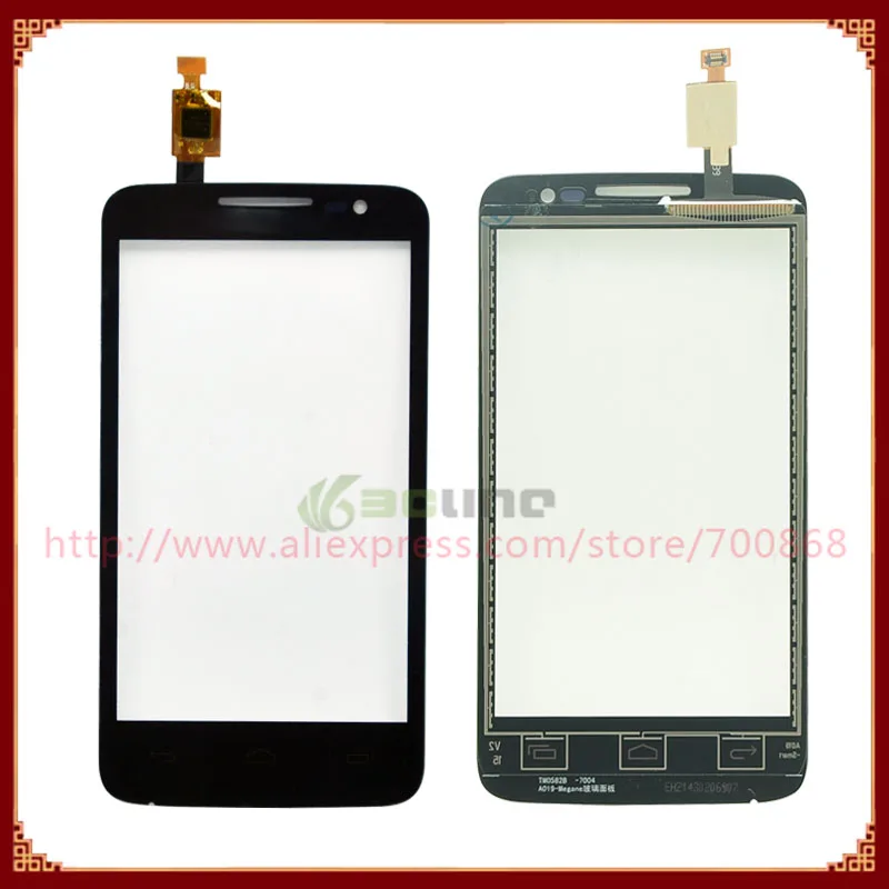 Сенсорный экран планшета Стекло для Alcatel One Touch OT5020 5020 5020D OT Черного цвета