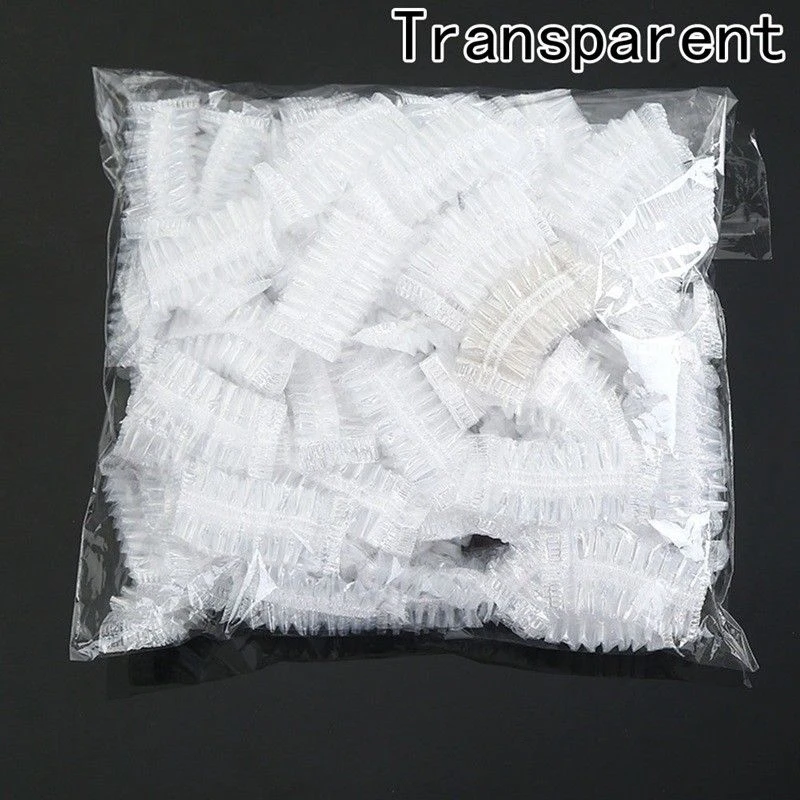 100 шт унисекс одноразовые водонепроницаемые чехлы для ушей ванной салон защита