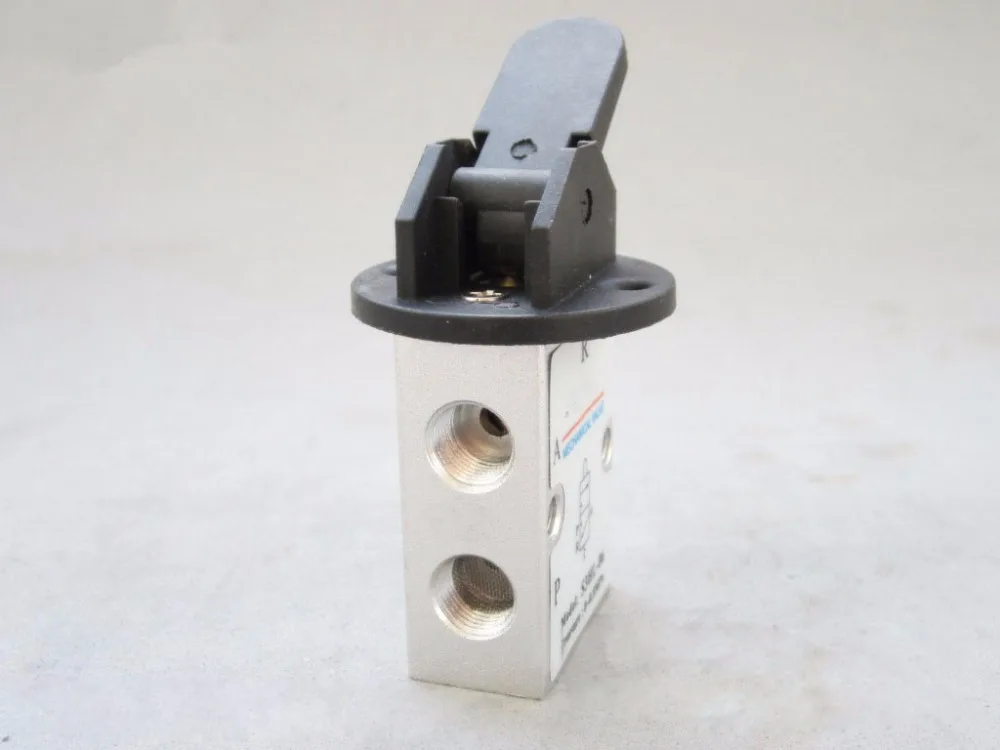 S3HL-06 2 Position 3 Way Manual Handle Control Pneumatic Mechanical Valve 1/8" | Обустройство дома
