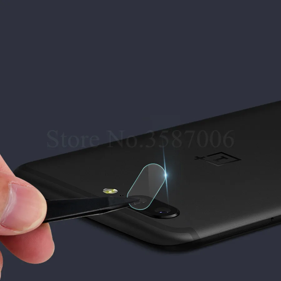 ALIVO сзади Камера объектив закаленное Стекло для OnePlus 5 т Экран протектор One Plus 3