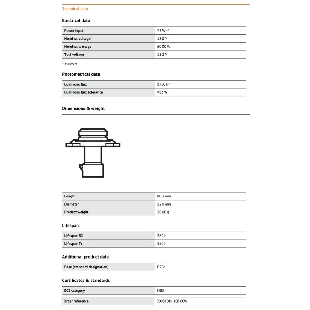 OSRAM противотуманный выключатель 9005 HB3 12V 60W 2600K супер желтый автомобильный головной светильник противотуманные лампы+ 60% светильник+ 200% желтый 9005FBR(двойной
