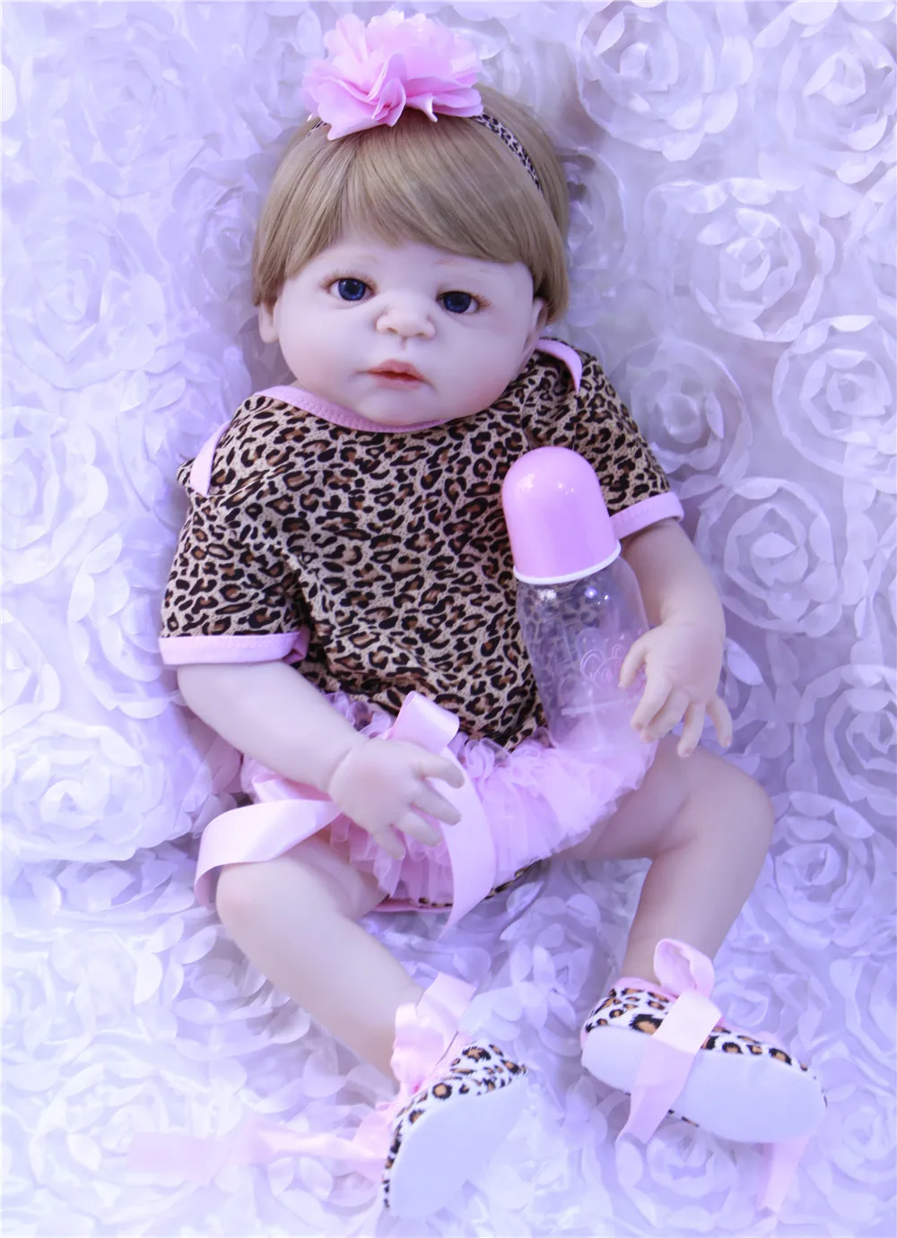 Кукла реборн силиконовая 55 см Реалистичная для девочек|baby girl doll toy|doll toysgirl toy |