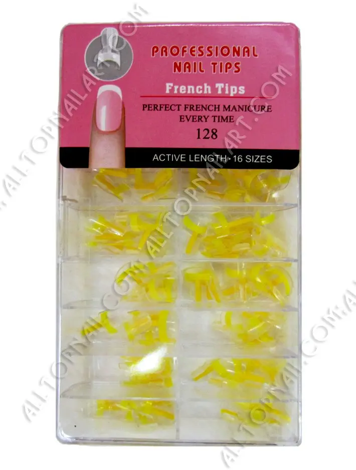 200 комплектов серебристо серый французский обертывание плюс наконечники для