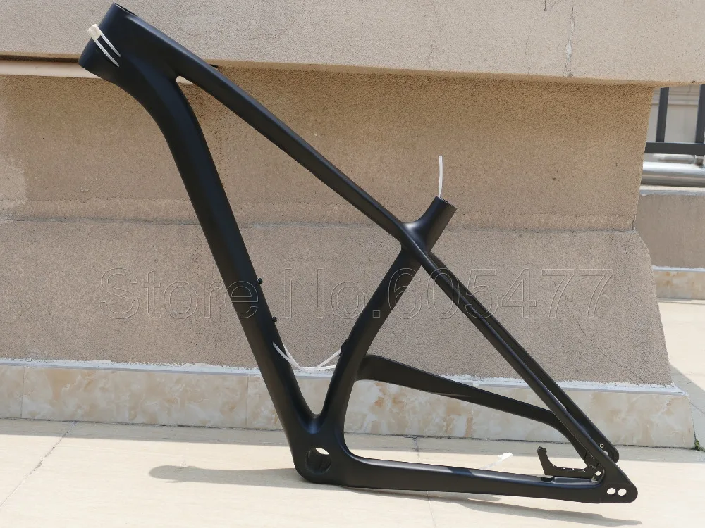 Полностью карбоновая матовая рама для горного велосипеда 29ER Plus boost Toray Carbon MTB|mtb