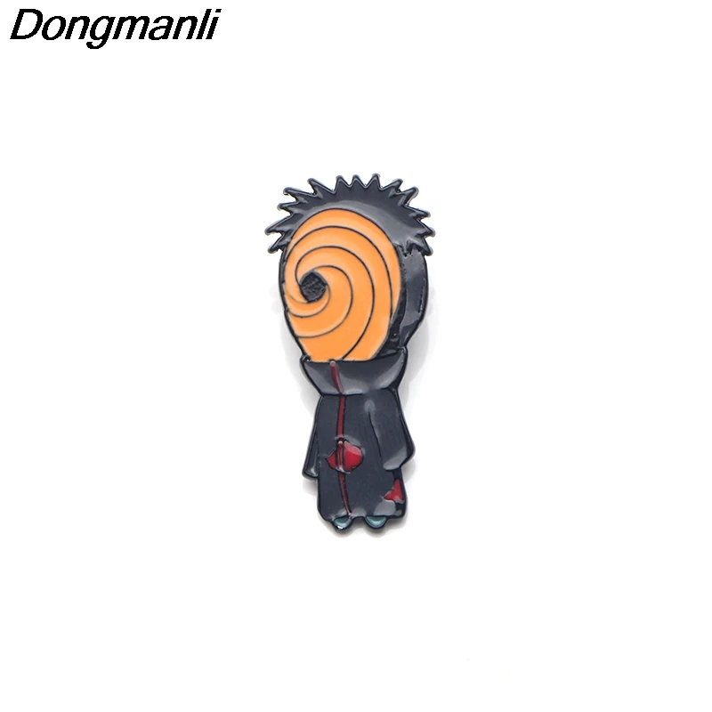 P3229 Dongmanli Uzumaki Naruto металлические эмалированные булавки и броши для женщин и мужчин нагрудные булавки рюкзак сумки шляпа значок подарки