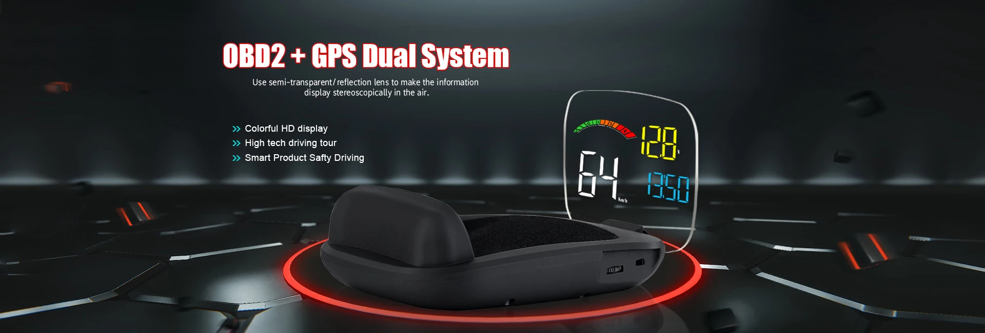 25 функций 48 ЭБУ данных автомобиля OBD2 цифровой OBD датчик HUD Авто диагностические инструменты gps цифровой измеритель TFT HD дисплей для всех автомобилей