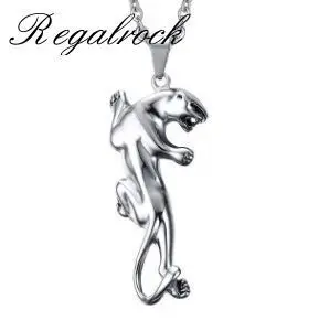 Regalrock классические мужские пантера ожерелье с подвеской в форме леопарда
