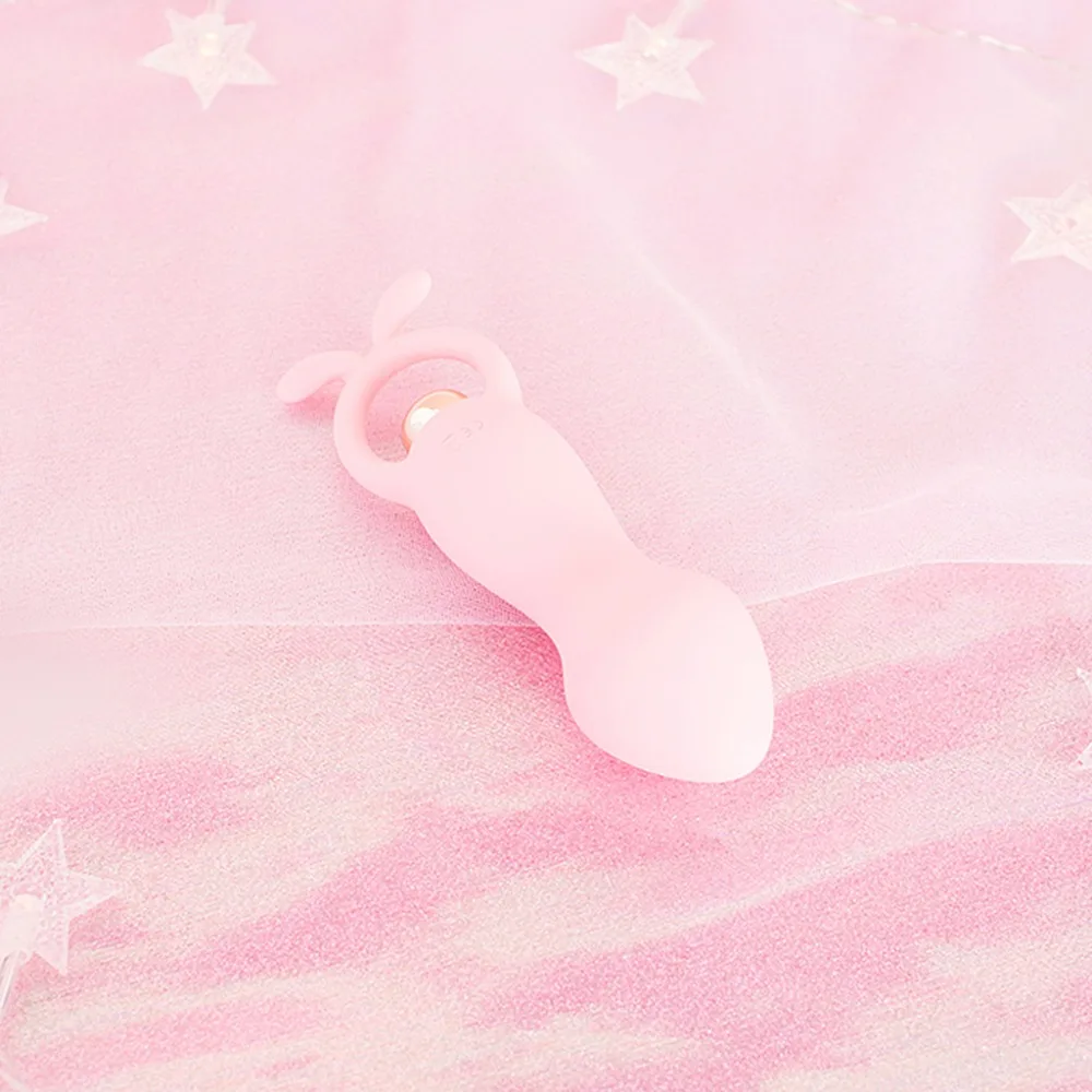 Высококачественная Женская Анальная пробка Мягкая силиконовая Вибрирующая