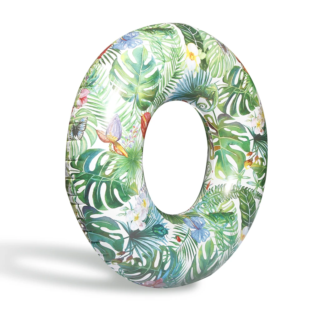 Новинка 2019 гигантское надувное кольцо для плавания гавайская пальма кокосовое