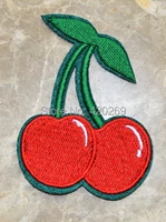cherry cherries fruit retro vegas slots applique iron on patches sew on patchappliques made of cloth100 guaranteed quality