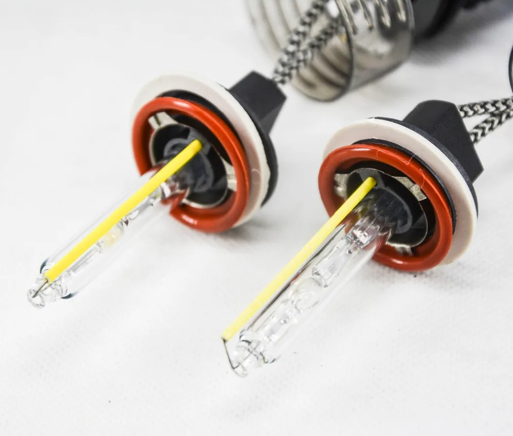 1 пара Ксеноновые запасные лампы 12 В 55 Вт 5500 лм H8 H9 H11|12v 55w|ac hidfast bright |