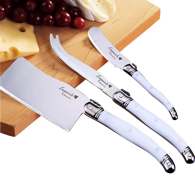 3 шт./компл. ножи для сыра из нержавеющей стали нож масла резак белый набор посуды