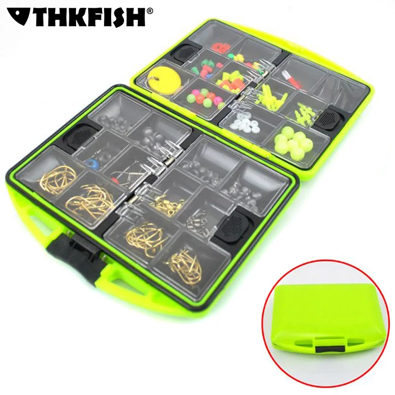 Коробка для рыболовных снастей 24 отделения полная загрузка крючок ложка