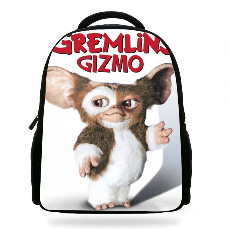 Новый мультяшный дизайн Gremlins Gizmo сумки для книг детей с животными повседневный рюкзак повседневная школьная
