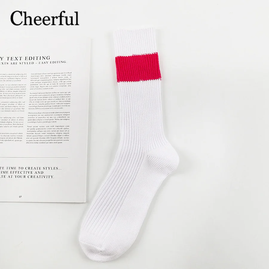 2019 Модные Простые однотонные носки в стиле хип хоп Харадзюку повседневные