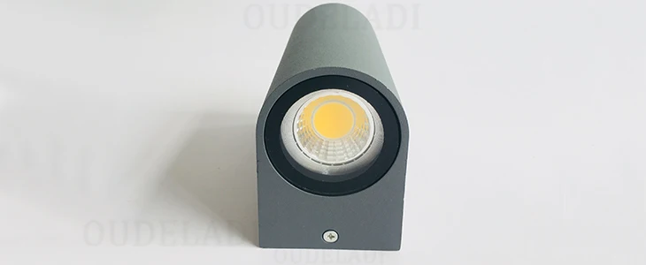 AC85-265V 3 Вт/6 Вт COB светодиодный настенный светильник IP54 водонепроницаемый светильник ing современный минималистичный Крытый Открытый крыльцо садовый светильник