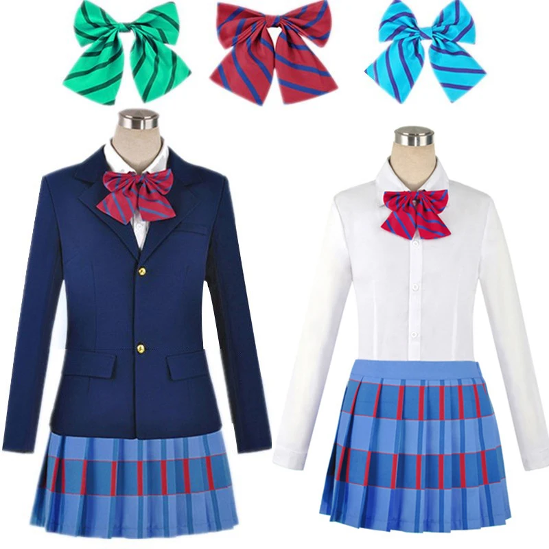 Аниме Lovelive платье Kousaka Honoka Minami Kotori Ayase Eli Tojo Nozomi Nishikino Маки школьная форма Love Live