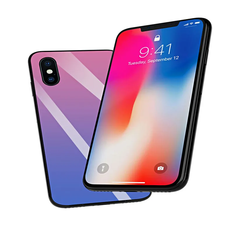 CBL закаленное Стекло жесткий чехол для телефона iphone 6 7 8 плюс полный