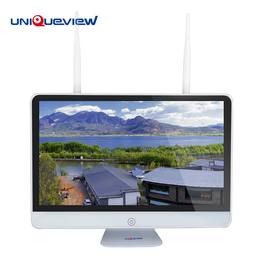 4ch 15 &quotLCD Беспроводной NVR комплект 2MP HD 1080P Открытый ИК ночного видения IP Wifi камера