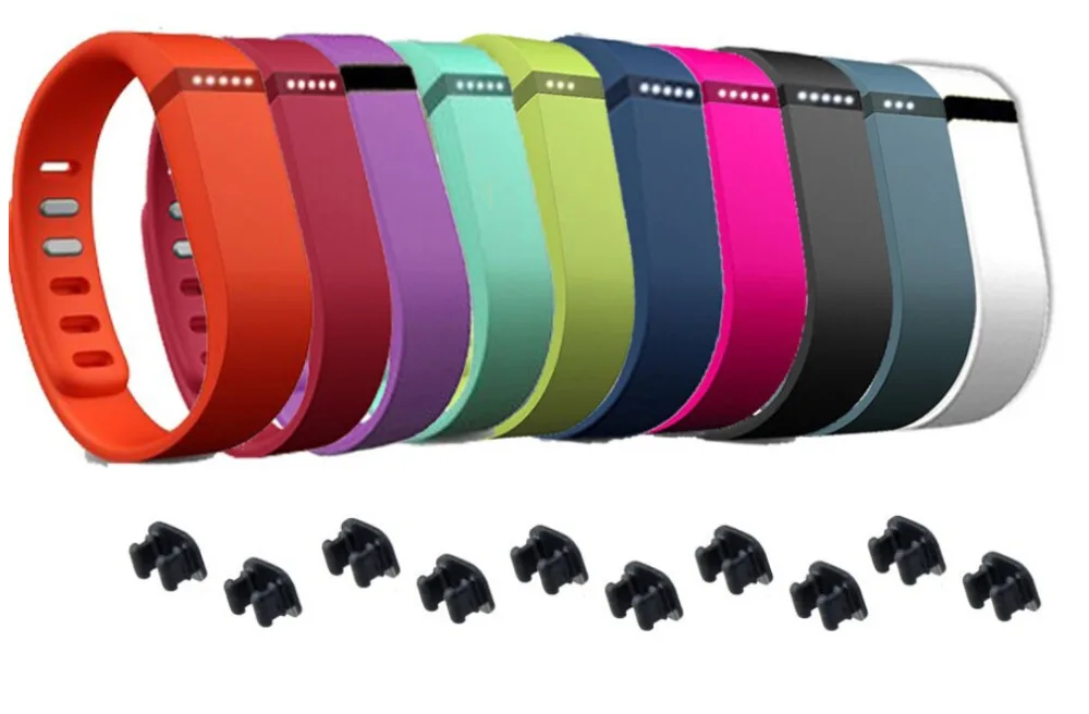 300 шт. Лучшая цена сменный ремешок для часов маленький из ТПУ браслета Fitbit Flex