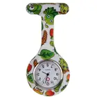 Карманные часы, силиконовая брошь на клипсе для медсестры, подвесные карманные часы, подарок # D