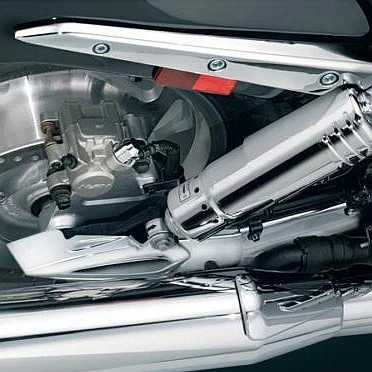 

Chrome Swingarm Cover For Honda VTX1300 2003-2009 & VTX1800 2002-2008 #8287#
