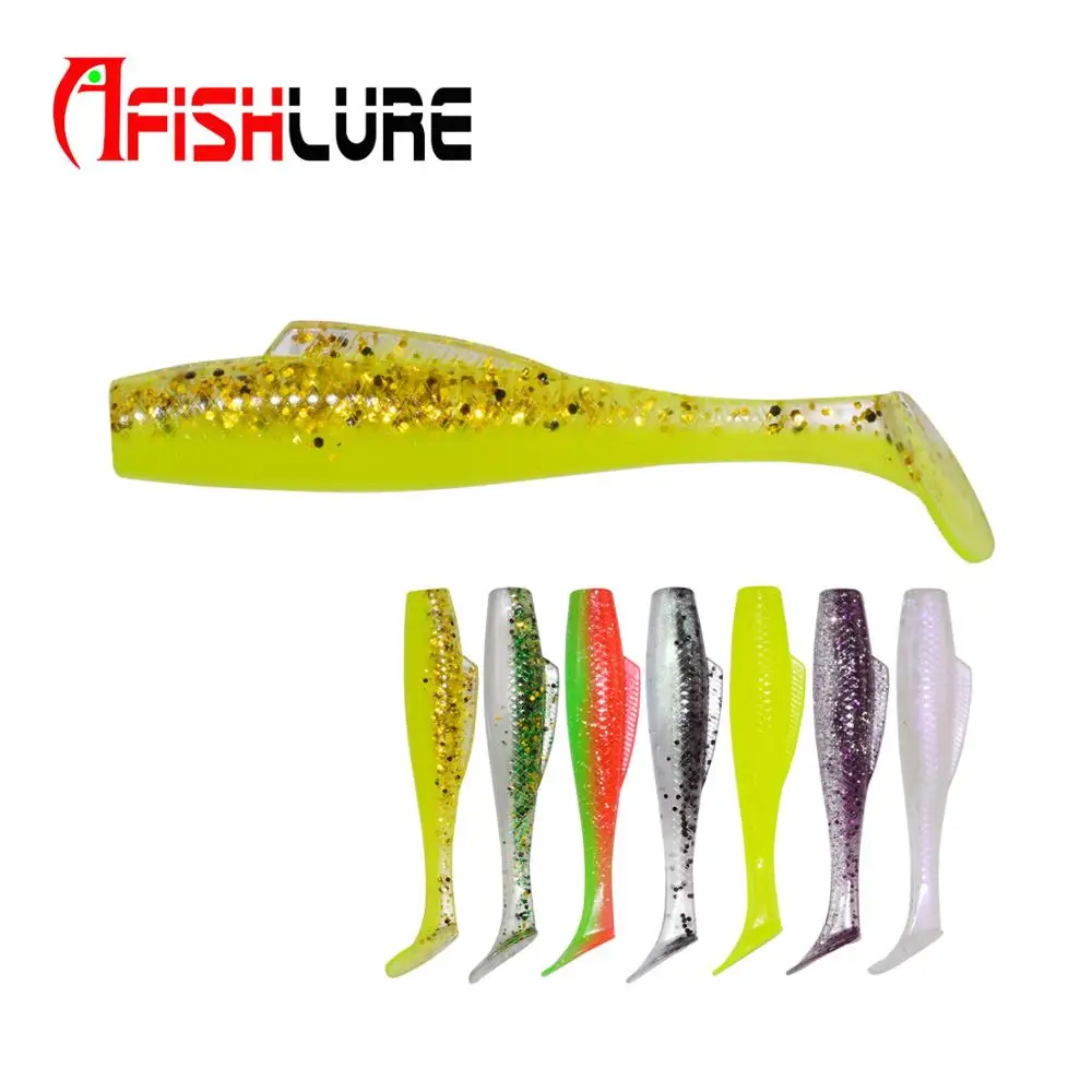 

2019 New Arrival Soft Silicone Fishing Lure Saltwater Freshwater Fishing Baits 6 Colors
