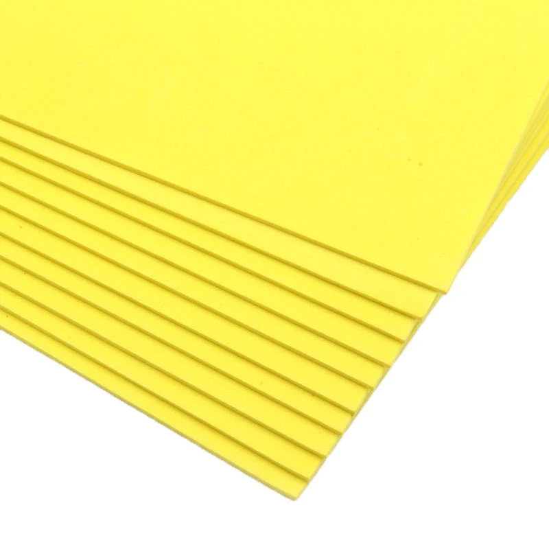 10 Sheets 20x30cm 2mm EVA Foam Paper Sponge Paper Arts and Crafts For Kids Kindergarten Toys DIY Handmade Craft Accessories