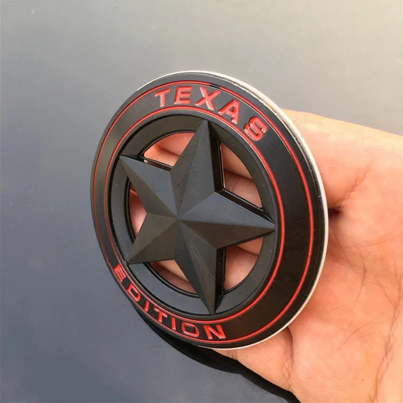 Новая эмблема Texas Edition с принтом в виде звезд логотип 3D наклейки JDM ДЛЯ JEEP наклейка